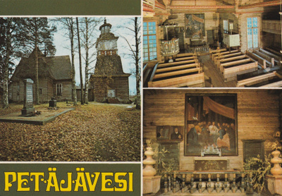 KIRKKOKORTTI - PETÄJÄVEDEN VANHA KIRKKO - 8