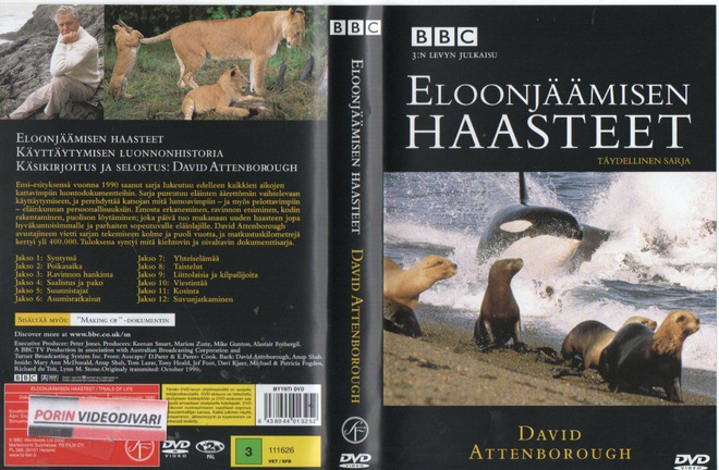 eloonjäämisen haasteet david attenborough	(1 100)	k	-FI-	DVD