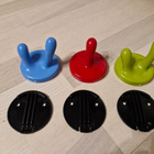Ikea Krokig lasten vaatenaulakot seinälle (3 kpl) - pikkukuva 1