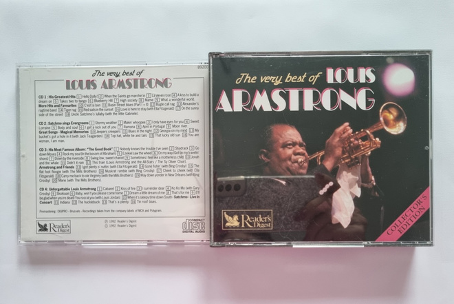 THE VERY BEST OF LOUIS ARMSTRONG 4 CD