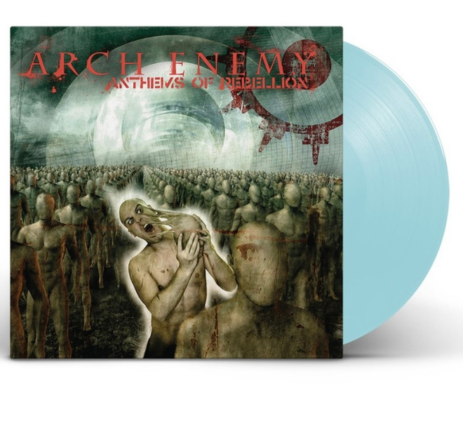 Arch Enemy: Anthems Of Rebellion - LP, Light Blue, uusi