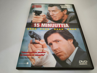 15 Minuuttia (2001) - DVD - Suomi-julkaisu
