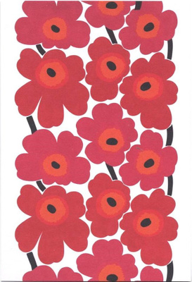 kortti ** Marimekko design Isola Maija Unikko - erilaisia