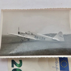 VANHA Valokuva Lentokone Malmi Lentokenttä Helsinki 1938 - pikkukuva 1