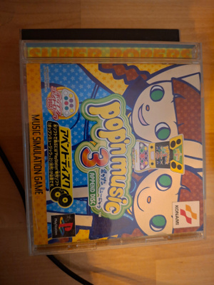 PS1 Pop'n Music 3 CIB japaniversio