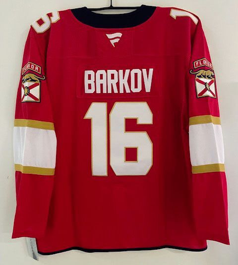 NHL FaniPaita Florida Panthers ALEKSANDER BARKOV #16 UUSI