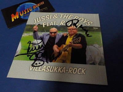 JUSSI & THE BOYS FEAT. REMU - VILLASUKKA-ROCK CD NIMMAREILLA