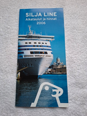 Silja Line -varustamon vuoden 2006 aikataulu- ja hintaesite