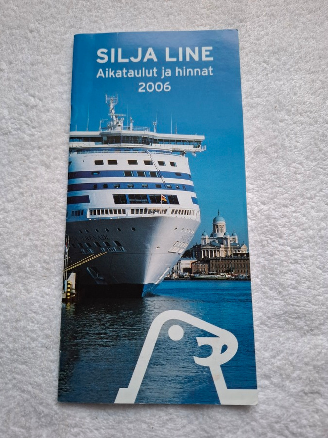 Silja Line -varustamon vuoden 2006 aikataulu- ja hintaesite