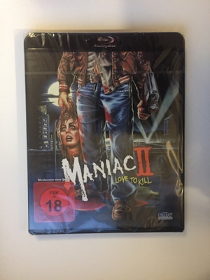 Maniac 2 - Love to Kill (Blu-ray) UNCUT (1982) UUSI