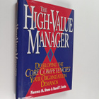 Randi Toler Sachs ym. : The High-value Manager : Developi... - pikkukuva 1