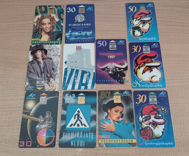 Viron puhelinkortteja 35 kpl Hyväkuntoisia.