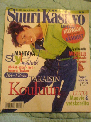 Suuri käsityö lehti , 8 / 1997