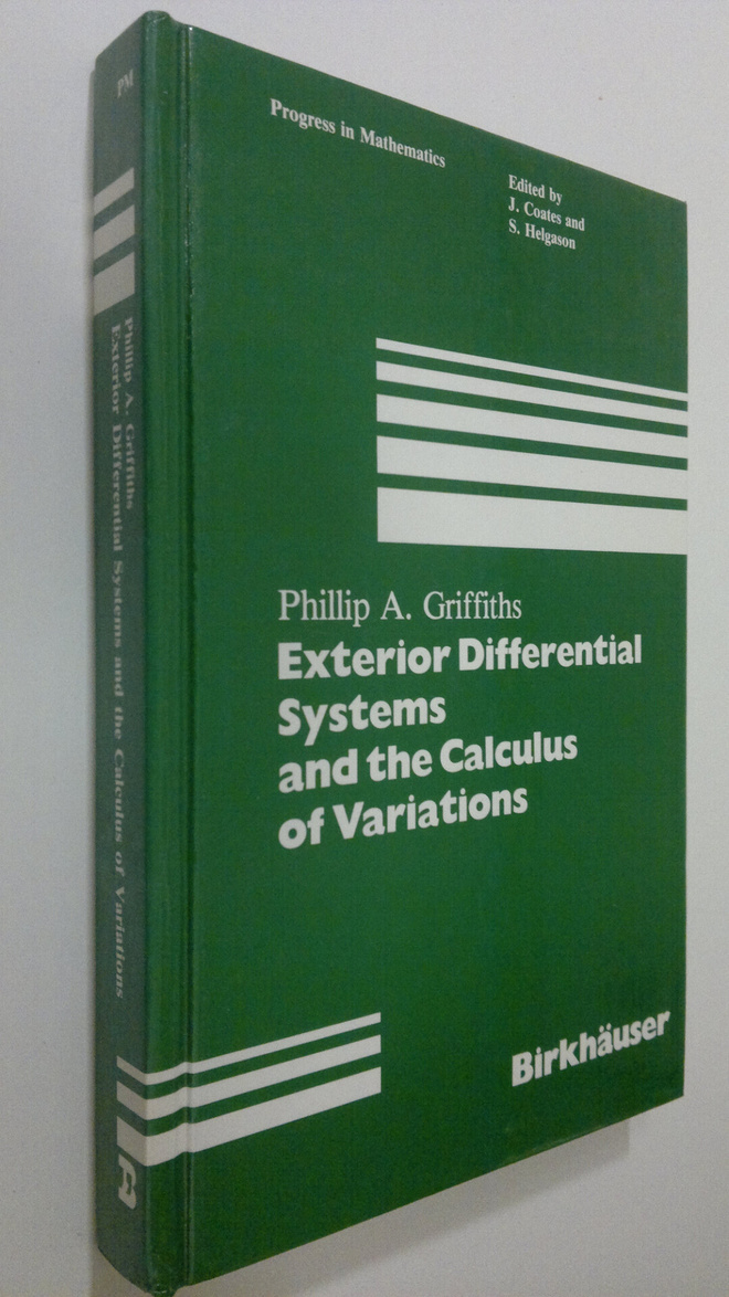 Phillip Griffiths : Exterior differential systems and the...