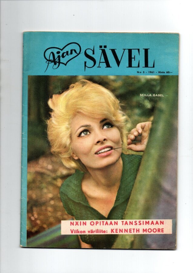 Ajan Sävel n:o 3 1961 Lemmenloukku/ Marilyn Monroe / Yves