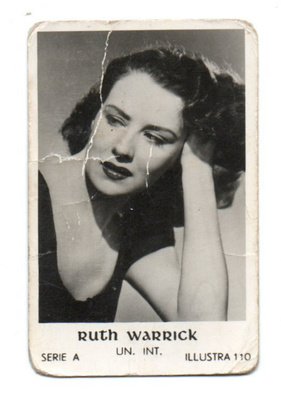 Purkkakuva Serie A n:o 110 RUTH WARRICK