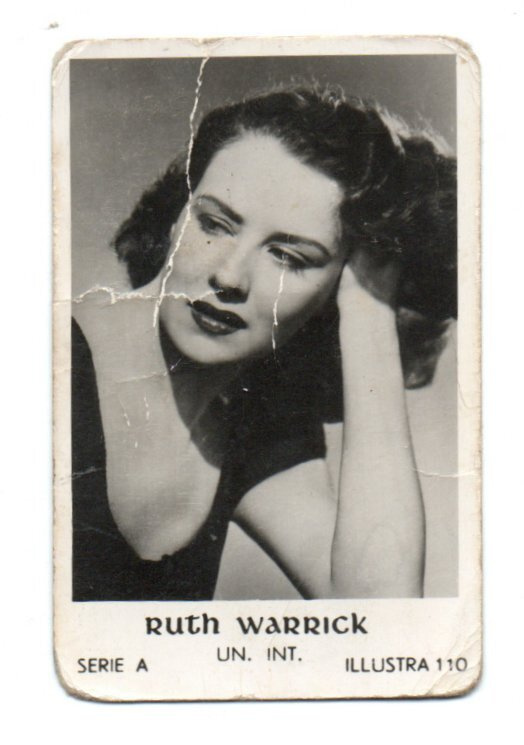 Purkkakuva Serie A n:o 110 RUTH WARRICK