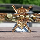 CCCR - Ilmailumerkki. 3 Luokka. Emalinen. Halkaisija - 71 mm - pikkukuva 3
