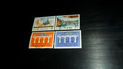 LAPE 924-925 JA 942-943 EUROOPPA-MERKIT LOISTO LEIMOIN 4 KPL