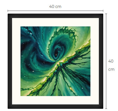 Uusi galaxi Sci-Fi Science Fiction art print taulu