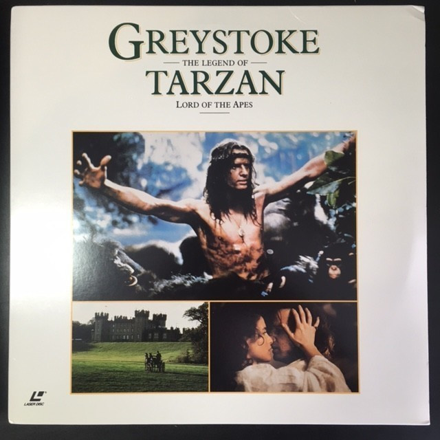 Greystoke: The Legend Of Tarzan, Lord Of The Apes LaserDisc