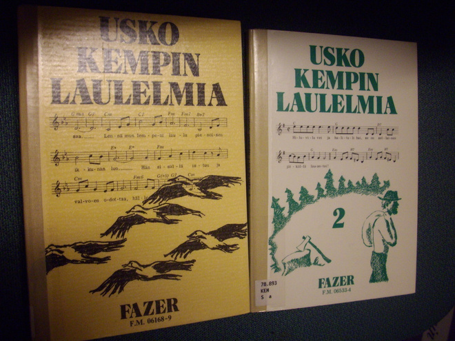 Usko Kempin laulelmia 1 - 2 (1 p. 1976 - 1981) Sis.postikulu