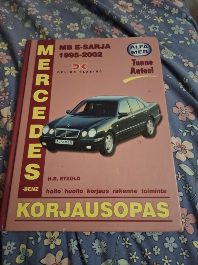 Mercedes-Benz Korjausopas 1995-2002. MB  E SARJA