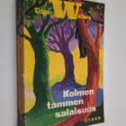 Edgar Wallace : Kolmen tammen salaisuus - salapoliisiromaani - pikkukuva 1