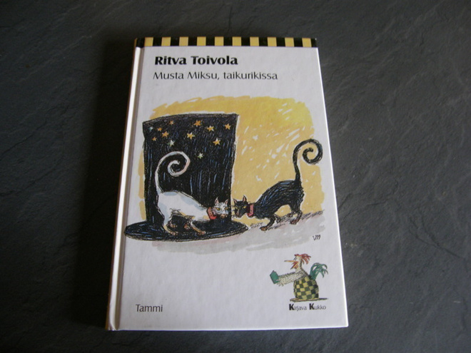 Ritva Toivola Musta Miksu, taikurikissa