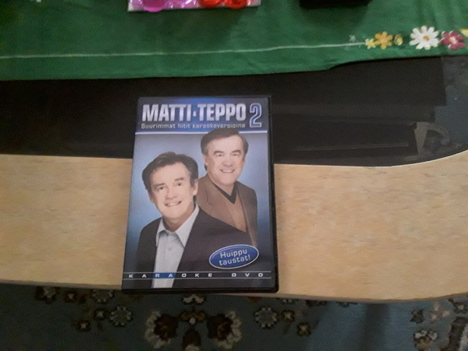 dvd karaoke Matti ja Teppo 2