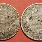 2 x Ranska Indo-Chine, Piastre de Commerce 1899 + 1927 (K19) - pikkukuva 2