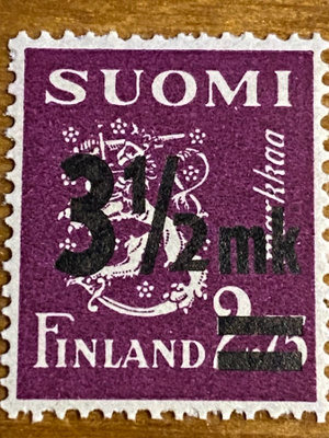 LEIJONAMALLI 1930 3,5/2,75MK**