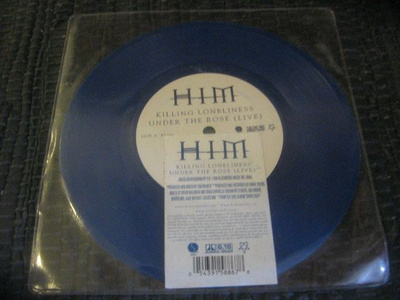 7" - HIM - Killing Loneliness / Under The Rose (live)