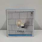 Seinävalaisin Carla 1lmp (chrome, MarkSlöjd, uusi) - pikkukuva 1