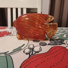 NUUTAJÄRVI TAIDELASI, LEHTIKALA, Design by Kerttu Nurminen - pikkukuva 1