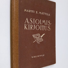 Martti E. Mattila : Asioimiskirjoitus : Kouluhallituksen ... - pikkukuva 1