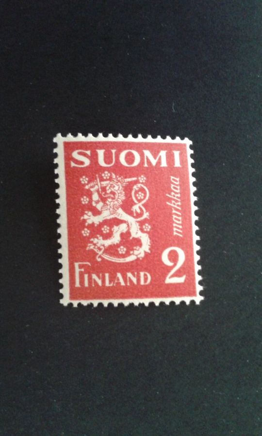 1936   punainen 2mk**