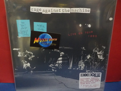 RAGE AGAINST THE MACHINE - LIVE ON TOUR 1993 UUSI "SS" 2LP