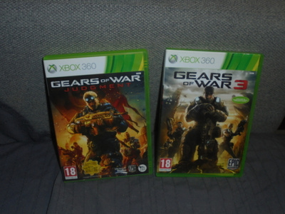 XBOX 360 pelit Gears of War x 2 kpl