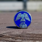 Mannerheim MLL pinssi. Halkaisija - 10 mm. - pikkukuva 1