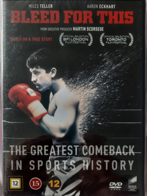 BLEED FOR THIS DVD UUSI