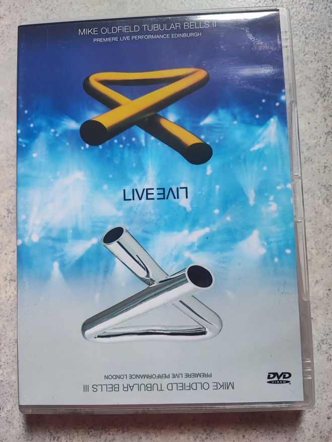Mike Oldfield Tubular Bells 2&3 Live DVD