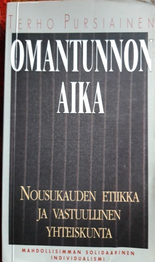 Pursiainen Terho: Omantunnon aika