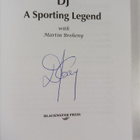 D. J. Carey ym. : D.J. : A Sporting Legend (signeerattu) - pikkukuva 3