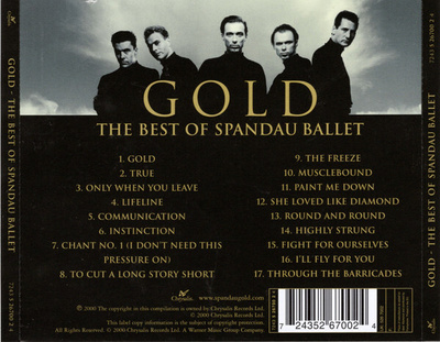 SPANDAU BALLET - GOLD