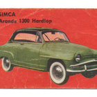 Purkkakuva Chymos AUTO-KIPPARI n:o 3 SIMCA Aronde 1300 Hardt - pikkukuva 1