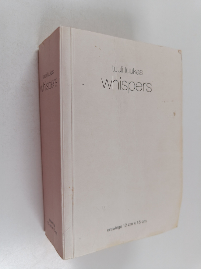 Tuuli Luukas : Whispers : drawings 10 cm x 15 cm