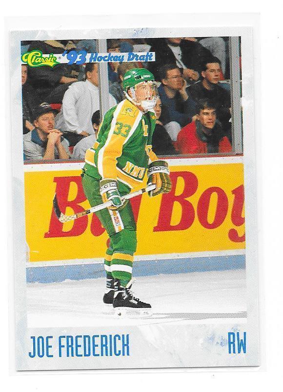 1993 Classic #65 Joe Frederick N.Michigan U. ex- HIFK