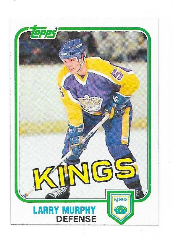1981-82 Topps #100 Larry Murphy Los Angeles Kings RC