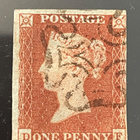 Englanti 1841 penny red. Queen Victoria - pikkukuva 1